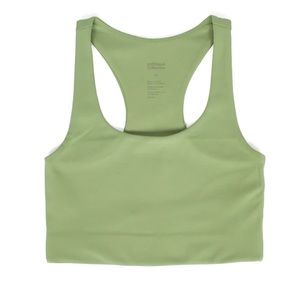 Girlfriend Collective Paloma Performance Racerback Bra mantis Green Size XS